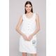 Sommerkleid SOCCX Gr. XL, US-Größen, weiß Damen Kleider Freizeitkleider aus Baumwolle