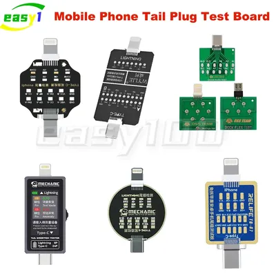 MECHANIC T810 T-824 WYLIE MaAnt RELIFE TB-07 6in1 mobile phone tail plug test board Quickly Inspect