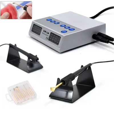 Dental Electric Wax Waxer Carver Contains Double Carving Pen Carving Wax Knife Dental Electric Wax