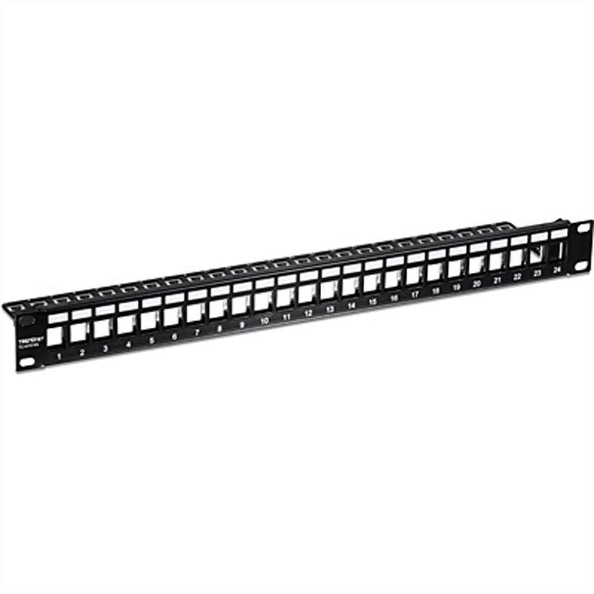 TRENDnet TC-KP24S Patch Panel, 24-Port Blank Keystone Shielded 1U Image