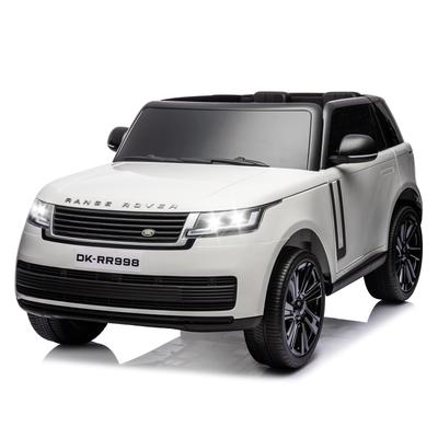 2 Seater Battery Operated 24V Electric Truck Vehicle Licensed Land Rover with Spring Suspension