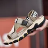 Neue Klassiker Stil Männer Sandalen Outdoor Wanderschuhe Sommer Schuhe Anti-Rutschig Strand Schuhe Männer Angenehm Weiche Plus Größe 47