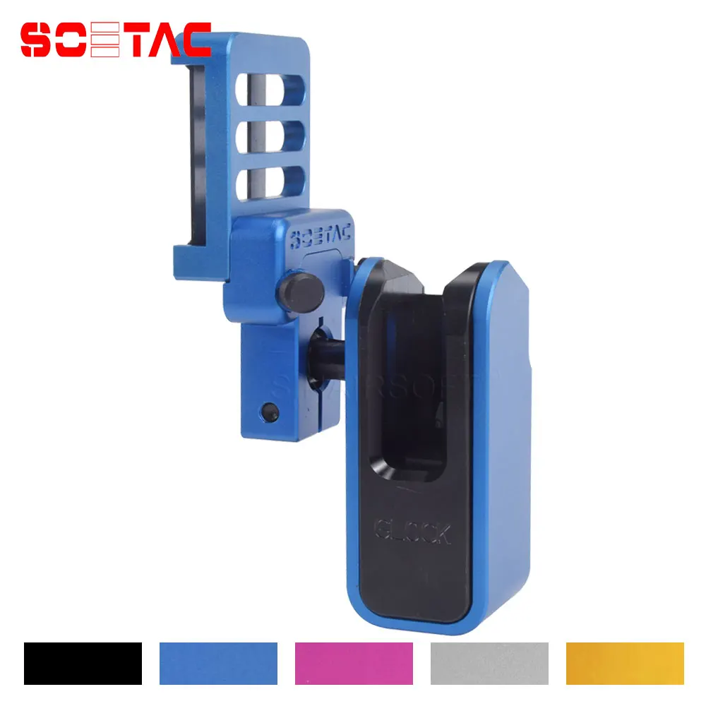 IPSC USPSA IDPA S-2 Aluminium Links ODER Rechts Hand Professionelle Holster Einsatz Block Für Glock 1911 CZ Taktische Gürtel Image