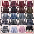 XS- 5XL gonna donna Preppy Plaid gonne pantaloncini interni vita alta Chic studente gonna a pieghe uniformi Harajuku signore ragazze danza