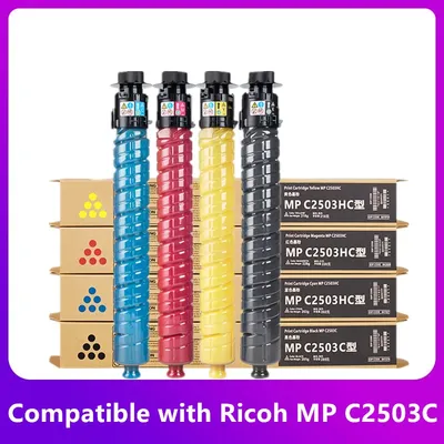 Copier Toner Cartridge For Use in Ricoh MP C2003 C2503 C2004 C2504 C3003 C3503 C4503 C5503 C6003