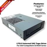 Pre-Owned Dell 400GB/800GB Compressed LTO-3 SAS HH V2 Tape Drive 0HKP50 HKP50 (Like New)