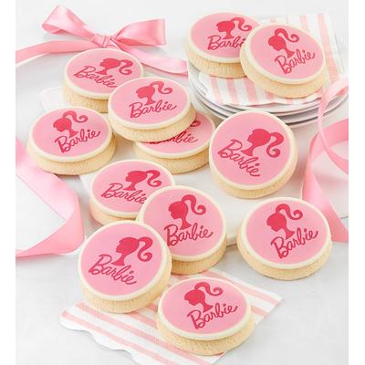 Barbie™ Buttercream Frosted Cutout Cookie Gift Box - 12 by Cheryl's Cookies