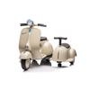 6V Scooter Motorcycle with Side Car for kids,Equipped with an anti-rollover frame, shock-absorbing springs