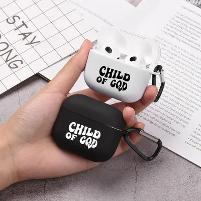Christliches Kind Gottes Retro Aufkleber Airpod Fall coole Kopfhörer abdeckung für Airpods 2 3 Pro Image