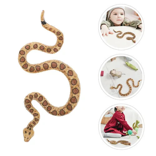 Gefälschte Schlange beängstigend Schlange Spielzeug Gummis ch langen realistische Schlange Spielzeug