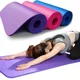 Polymères de Yoga Antidérapants Tapis de dehors Fitness Optique OligComfort Foam Exercice Yoga et