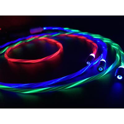 Jaspertronics™ Flowing LED Charging Cables with ...