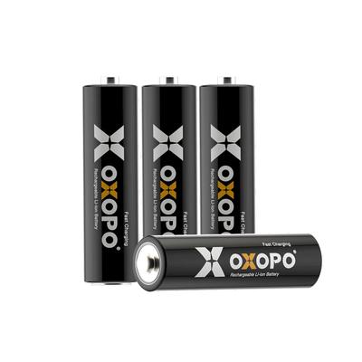 OXOPO XS Series Fast Charging Rechargeable AA Li-ion Battery (4-Pack)