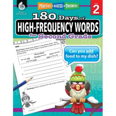 180 Days Of High-Frequency Words For Second Grade: Practice, Assess, Diagnose