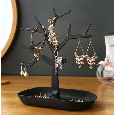 Jewelry Organizer Tree Jewelry Box Creative Cosmetic Organizer Ring Rack Earrings Necklace Display Makeup Organizer