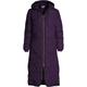 ThermoPlume Quilted Long Coat, Women, size: 16-18, regular, Purple, Polyester, by Lands' End