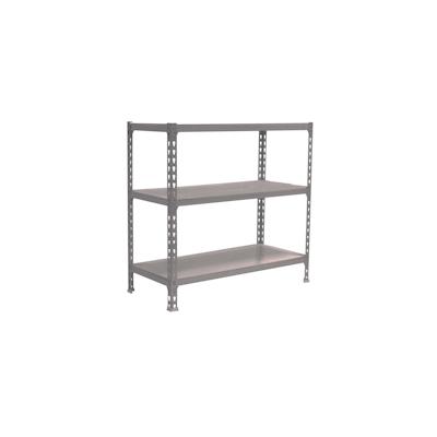 SimonRack Simonclick schraubenloses Metallregal 3 Böden. Farbe grau/grau 900x1200x400 mm Image