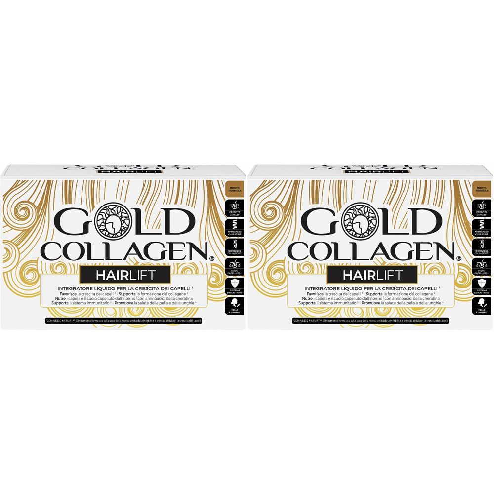 GOLD COLLAGEN® HAIRLIFT Set da 2 2x500 ml Soluzione orale