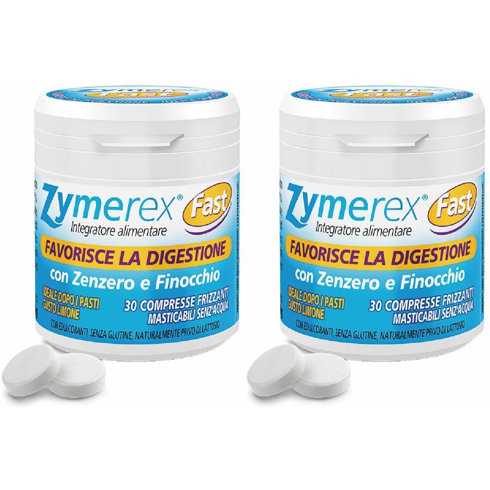 Zymerex® Fast 2x30 g Compresse masticabili