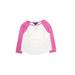 Ralph by Ralph Lauren Long Sleeve T-Shirt: Pink Tops - Kids Girl's Size 6