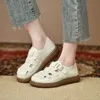 Frühling Freizeit schuhe bequeme atmungsaktive rutsch feste, verschleiß feste Flats Damenschuhe mit