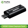 4k USB 3 0 Video aufnahme karte 1080p USB 2 0 HDMI Game Grabber Box für PS4 DVD-Kamera PC Aufnahme
