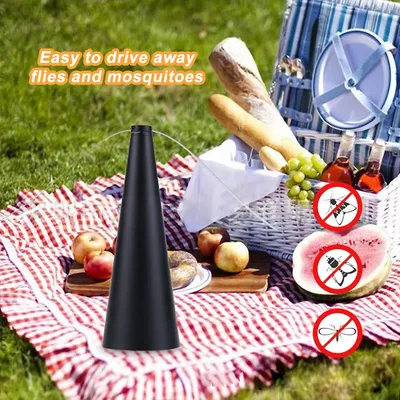 Outdoor Fly Bug Repeller tragbare Reise Schädlings bekämpfung Fan Insekt elektrische batterie betriebene Indoor Food Protector