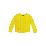 Polo by Ralph Lauren Pullover Sweater: Yellow Tops - Kids Girl's Size 7