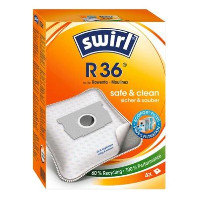 Swirl Staubsaugerbeutel »R36 EcoPor® Plus Green« grün