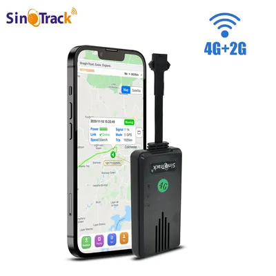 SinoTrack 4G+2G GPS tracker ST-906L 4PIN for Car motorcycle vehicle tracking device with Cut Off Oil