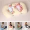 Baby Twin Pillow Nursing Breastfeeding Pillow Anti-spitting Feeding Cushions Baby Nest