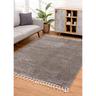 Tapis shaggy uni - shaggy pulpeuse 100