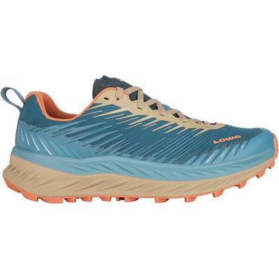 LOWA Herren Trailrunningschuhe FORTUX, Größe 46 ½ in STAHLBLAU/DUNE