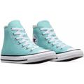 Sneaker CONVERSE "CHUCK TAYLOR ALL STAR" Gr. 42, blau (double cyan) Schuhe Schnürstiefeletten