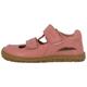 Barfußschuh LURCHI "Nando Barefoot" Gr. 33, rosa Kinder Schuhe Barfußschuh mit Kontrast-Ziernähten