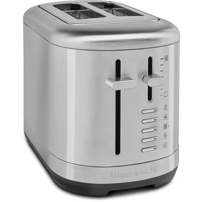 KITCHENAID Toaster "5KMT2109ESX edelstahl", silber (edelstahlfarben), B:30,76cm H:21,15cm T:17,5cm, Toaster Image