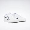 Sneaker REEBOK CLASSIC "REEBOK COURT ADVANCE", Gr. 38,5, blau (weiß, navy), Leder, Synthetik, sportlich, Schuhe