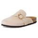 Clog TAMARIS Gr. 39, beige Damen Schuhe Pantoletten Basic, Sommerschuh, Schlappen im klassischen Stil