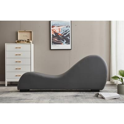 Kingway Faux Leather 68.5" Chaise Lounge for Yoga, Excerise, Streching, Massage and Fun