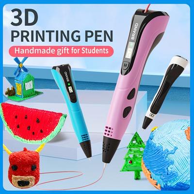1pc 3d Printing Pen 3d Doodle Pens Type-c Power Su...