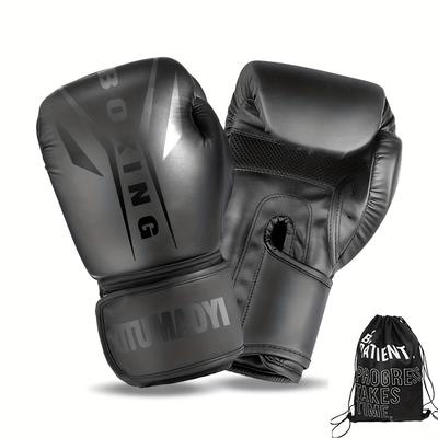 Boxing Gloves For Men & Women, Boxing Training Gloves, Kickboxing Gloves, Sparring Punching Gloves, Heavy Bag Workout Gloves For Boxing, Kickboxing, Muay Thai, Mma