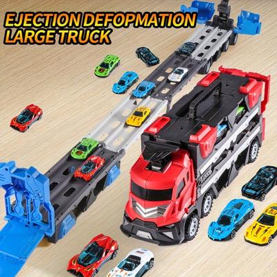 Experience The Thrill Of High-speed Racing With The Ejection Track Car Combination Christmas, Halloween, Thanksgiving Day Gift