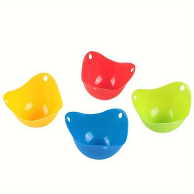 TEMU 4pcs, Cook Perfect Eggs Every Time With This Silicone Egg Poachers - Cooking Tool, Kitchen Gadgets, Kitchen Accessories