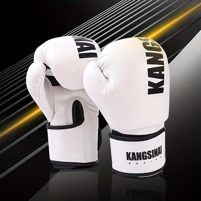1pair Premium Unisex Boxing Gloves For Enhanced Pe...