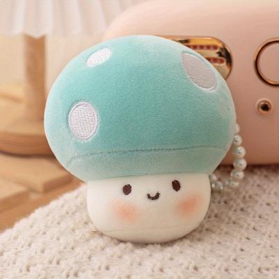 10cm/3.93in Cute Silly Cute Mushroom Plush Doll Co...