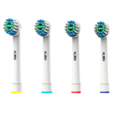 4pcs Precision Clean Toothbrush Heads Suitable For...