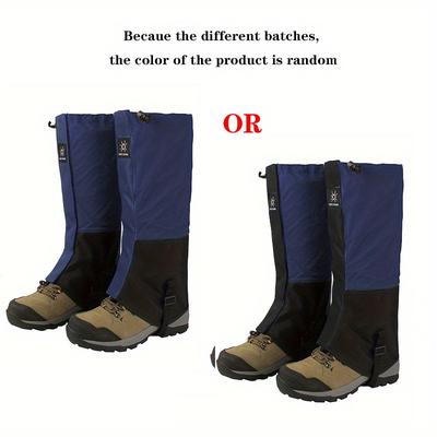 Waterproof Leg Gaiters For Hiking, Hunting, And Walking - Breathable Mountain Climbing Gaiters For Men And Women - Protect Your Legs From Water, Snow, And Debris