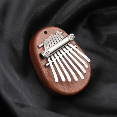 8 Keys Mini Kalimba Finger Thumb Piano Marimba Mus...