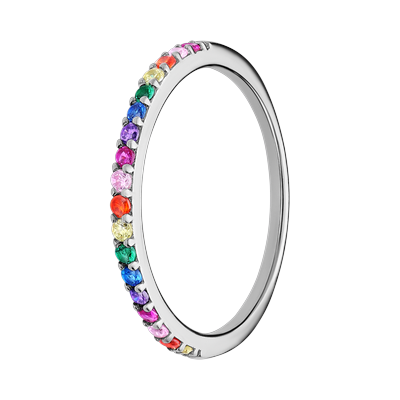 Lucardi Ring 925 Silber - 52mm Damen Image