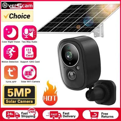 Tuya Smart Low Power Batterie Kamera Im Freien Wasserdichte WIFI 5MP HD PIR Motion Erkennen Drahtlose Sicherheit CCTV Kamera Cloud Storage